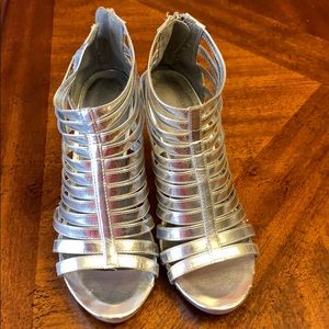 Used Silver heels